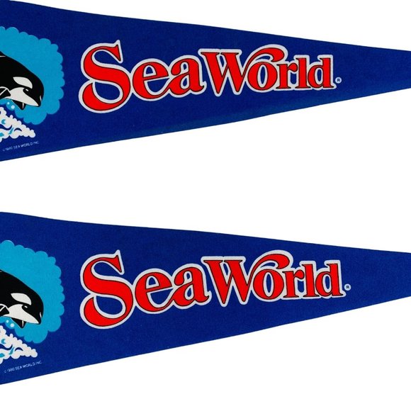 Vintage Sea World Pennant Orlando Florida | Sold Separately - Picture 4 of 8